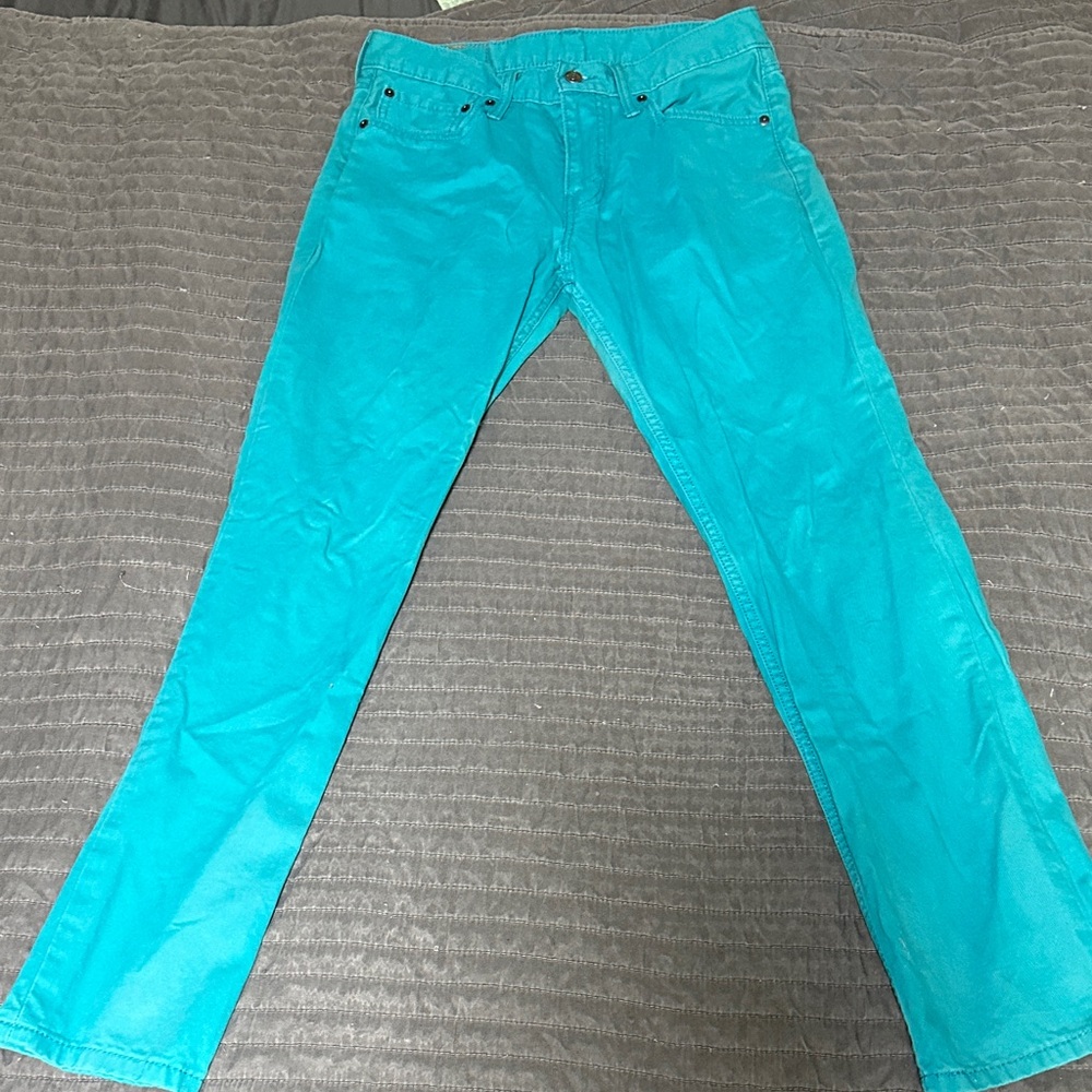 Turquoise Men’s  Jeans